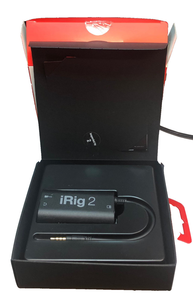 IK Multimedia iRig 2 Guitar Interface for iOS and Mac