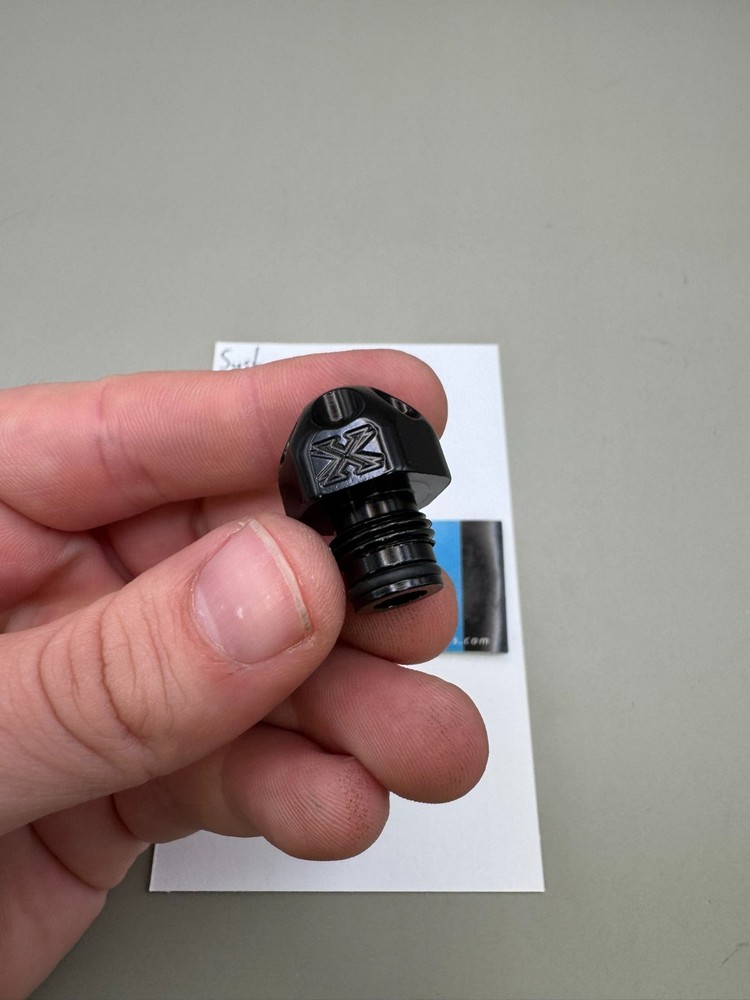 System X Intimidator Ram Cap-Gloss Black