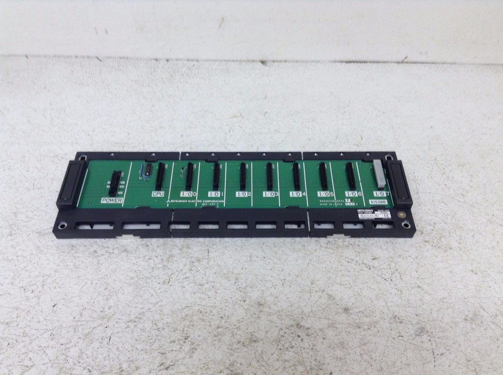 Mitsubishi Melsec A1S38B Rack Chassis Base Unit (TBI)