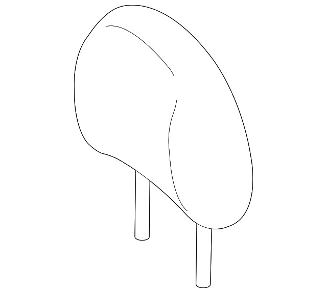Genuine Ford Headrest BL8Z-78611A08-CB