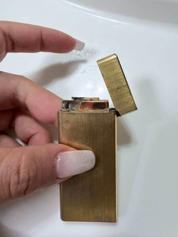 Givenchy Gold Flint Lighter 2000