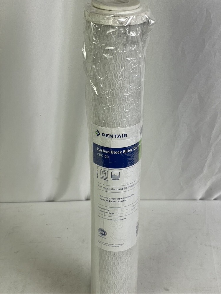 Pentair Pentek Carbon Water Filter CBC-20 20"x2.5"