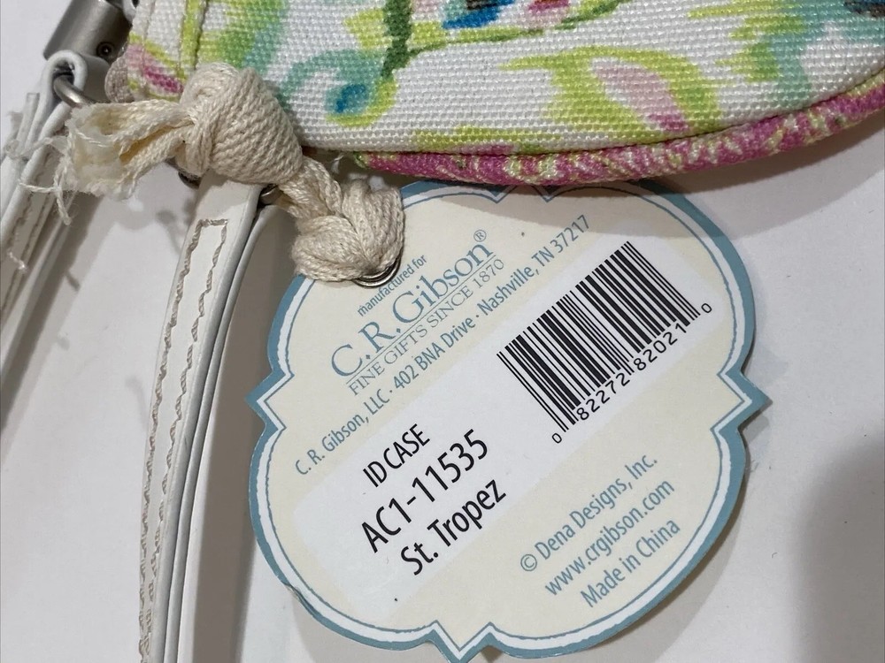 Dena ID Small Wallet While Floral