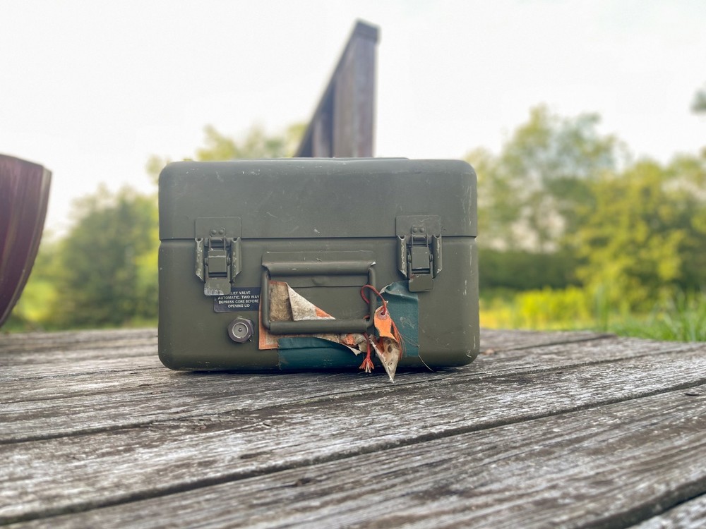 U.S. Military Night Vision Goggle Hard Case | NSN 5855-01-228-0938 | Vintage