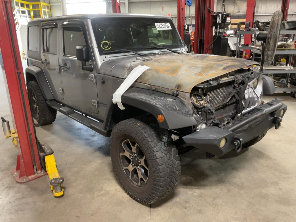 Used Windshield Frame fits: 2015 Jeep Wrangler Grade A