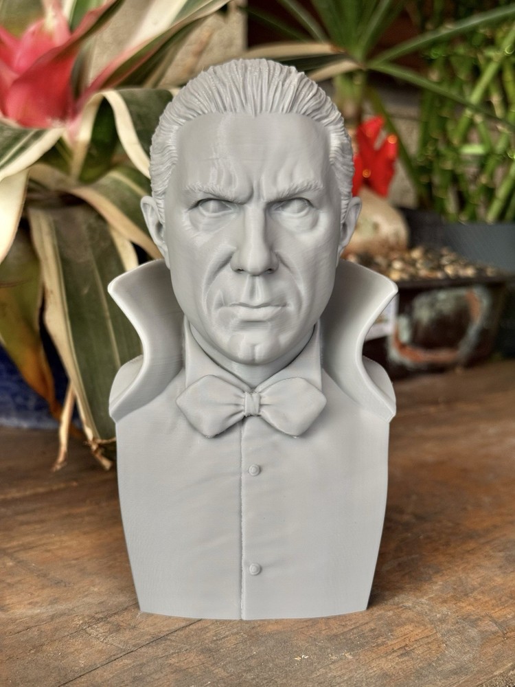Classic Horror Monster Bust Set 6.5” 3D Printed Statues Collection 5pc