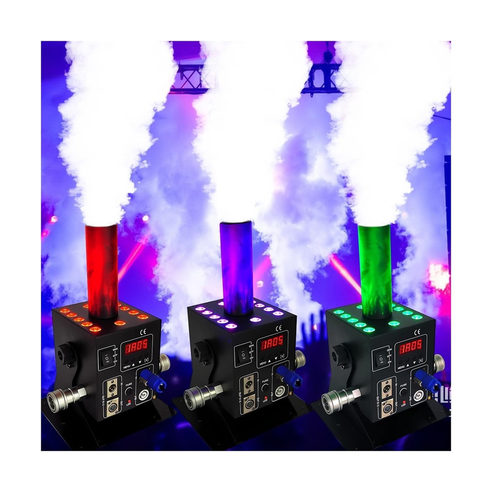 LED CO2 Jet Machine, LCD Display Stage Fog Machine, DMX Control Digital Co2 C...