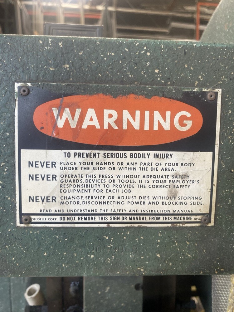 Rousselle Punch Press Machine