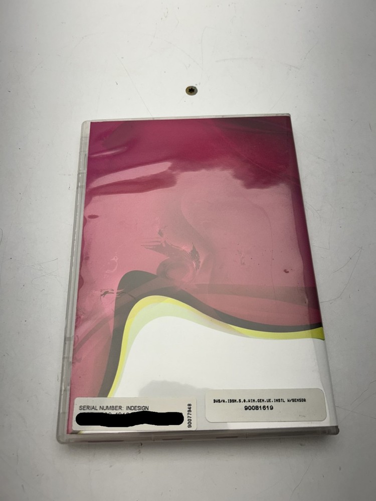 Adobe Indesign CS3 Windows Installation Media ONLY