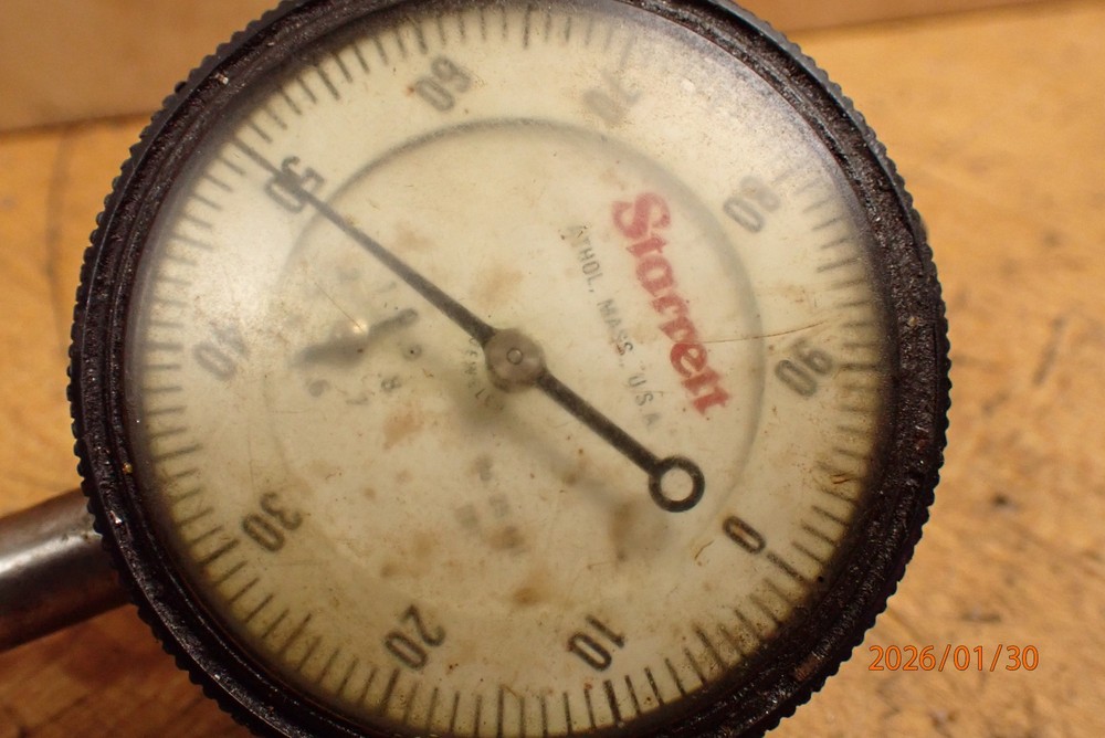 STARRETT DIAL INDICATOR MACHINIST TOOL