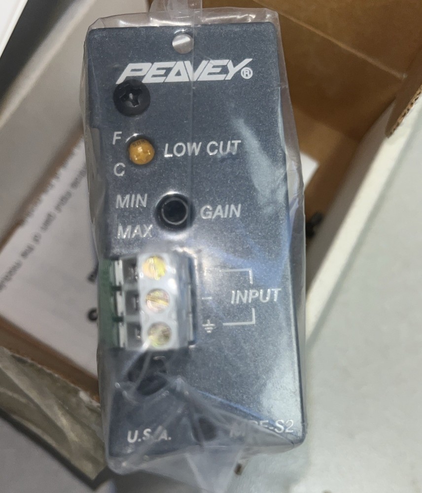 Peavey MPR-S2 Electronically Balanced Mic Preamp