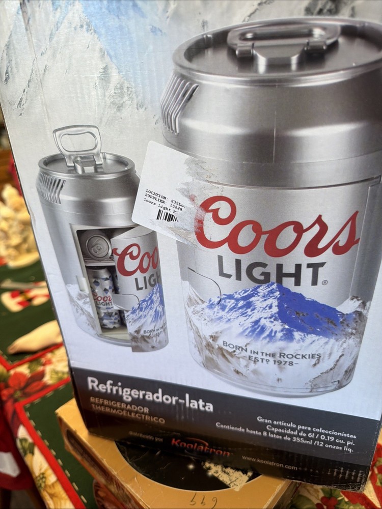 Coors Light Can-Cooler/Mini-Fridge