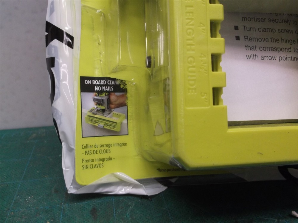 RYOBI A99HT3 Door Hinge Installation Mortiser Template-