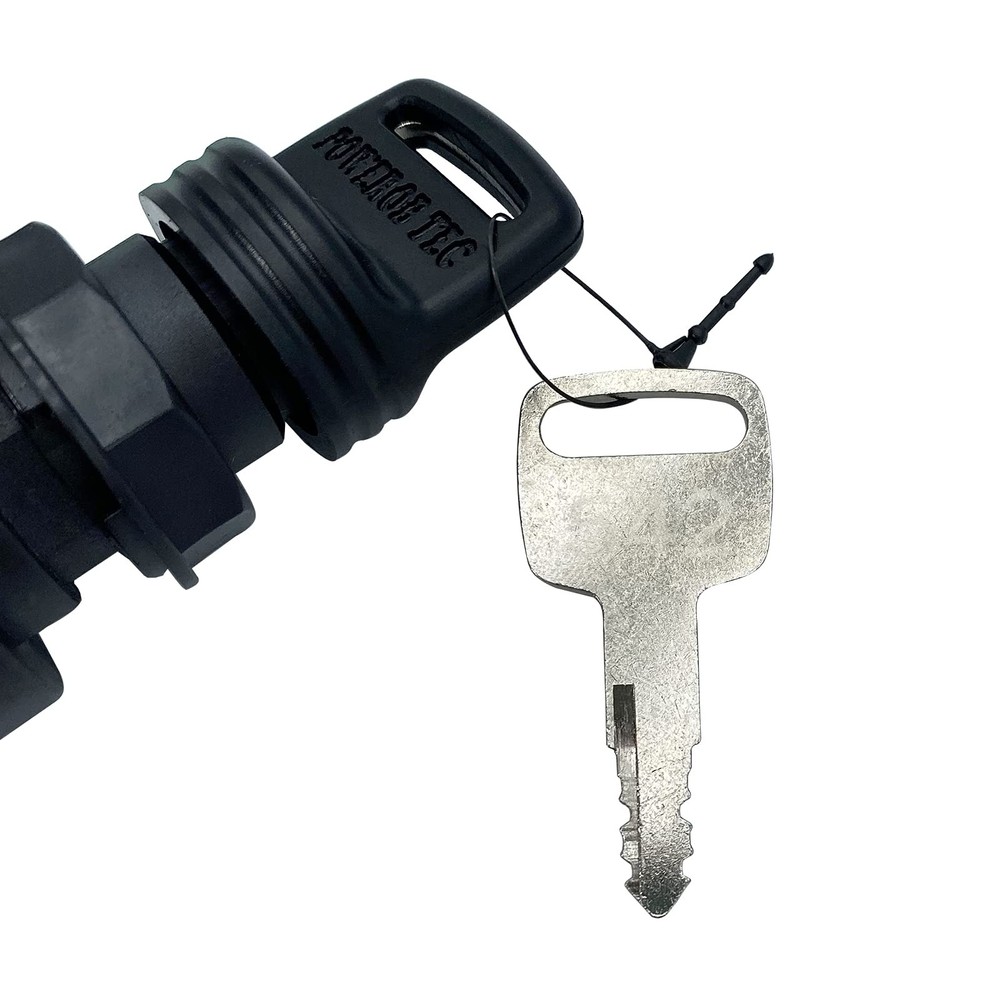 Boat Ignition Switch with Key Replacement for Mercury Mariner Outboard Black