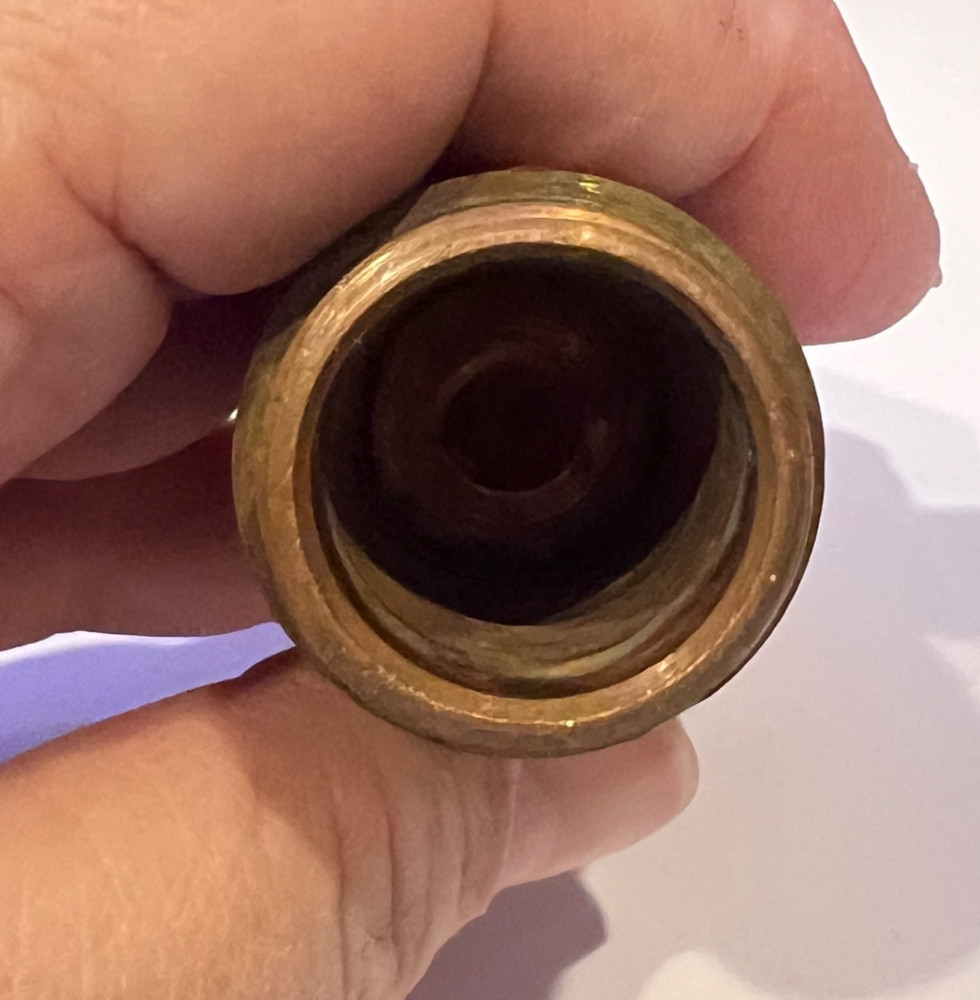 Copper Soldering Iron Tip Threaded 1 1/8" #3