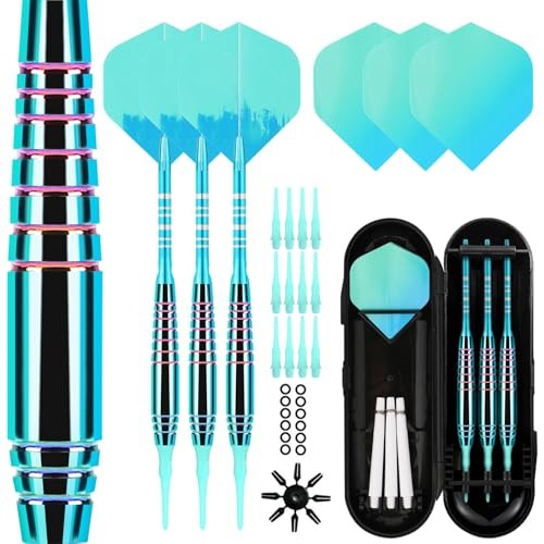 Soft Tip Darts Sets - Soft Tip Darts for Electronic Dartboard bright blue