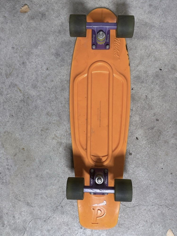 Penny Board 27” Orange Fair Condition