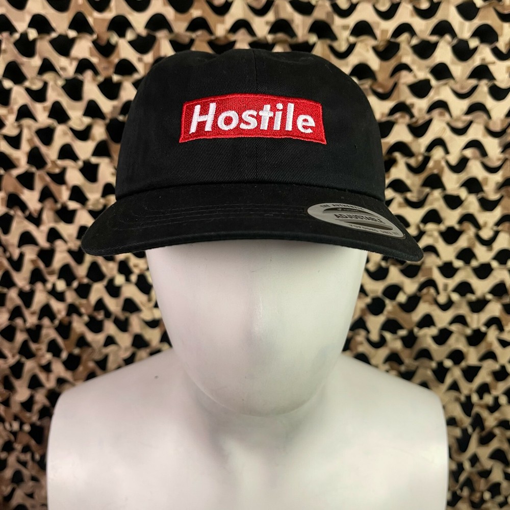 NEW HK Army Hostile Dad Hat - Black