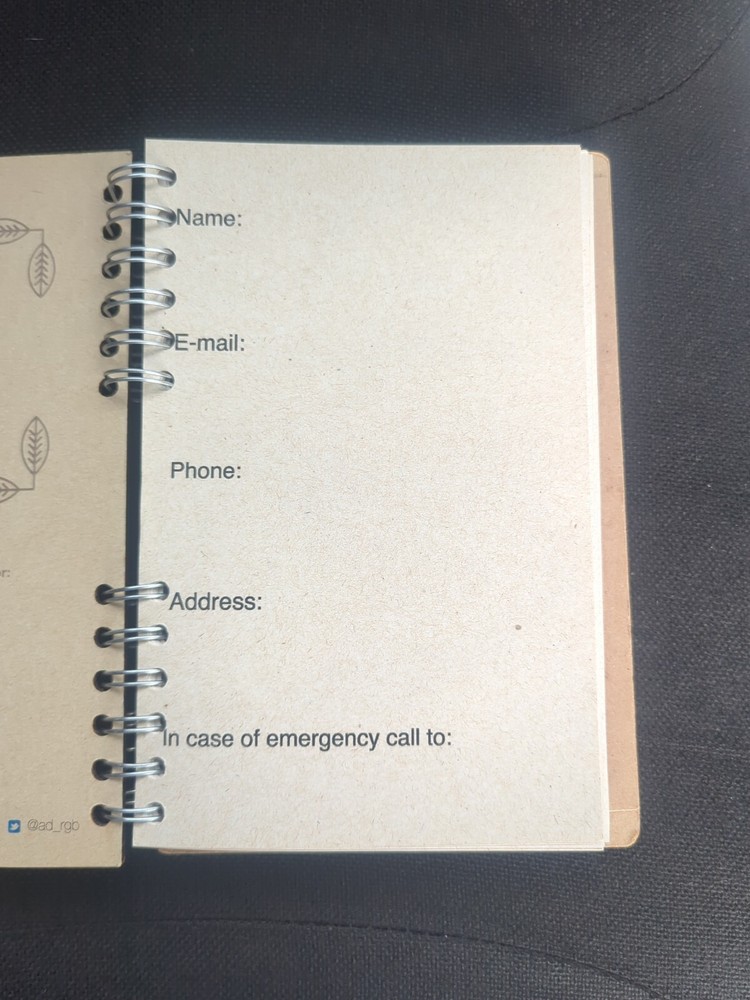 New Sunflower in Walnut Wood Covered Notebook Journal Blank Notepad Writing Pad