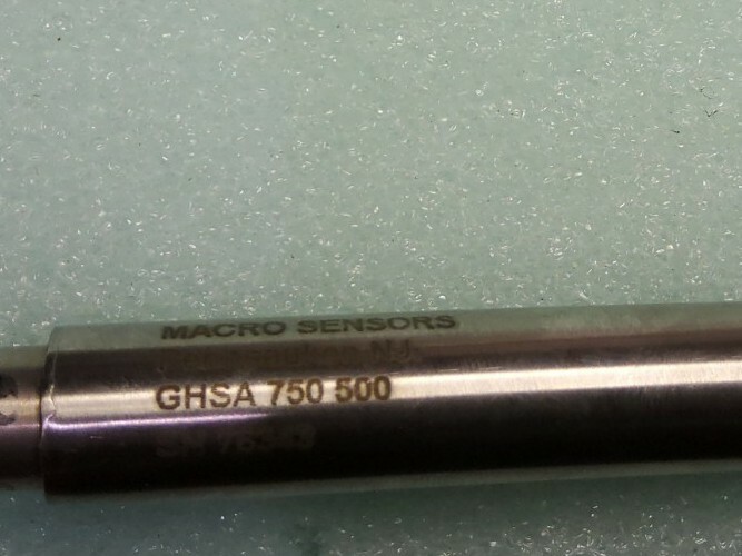 PENNSAUKEN MICRO SENSOR GHSA 750 500 LINEAR SENSOR