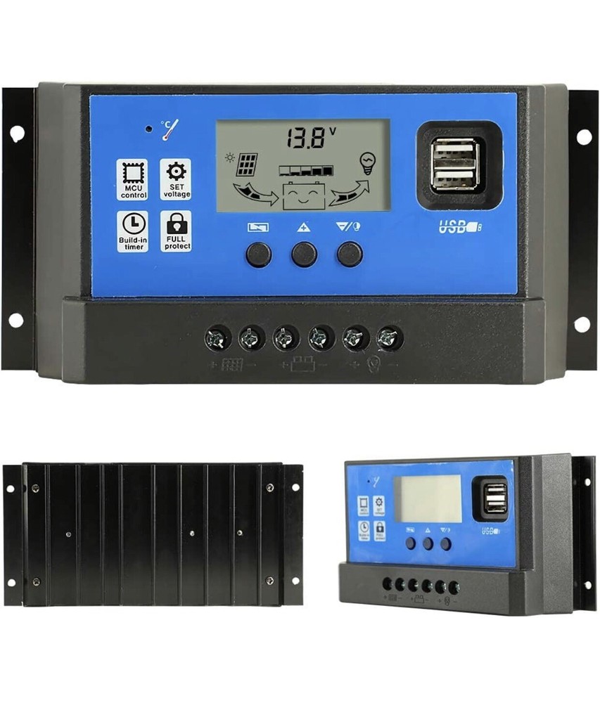 60A Solar Charge Controller,Intelligent USB Port