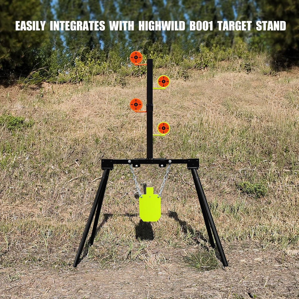 .22 Rimfire Dueling Tree - Detachable Three-Section Ground Insert Design