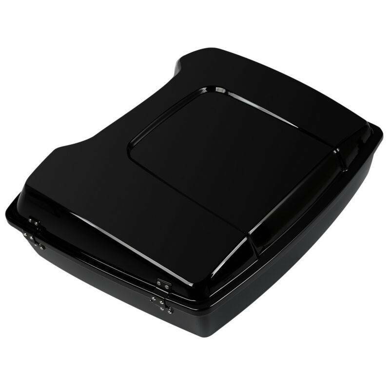 Razor Trunk Pad & Black Mount Rack Fit For Harley Road Glide 2009-2013