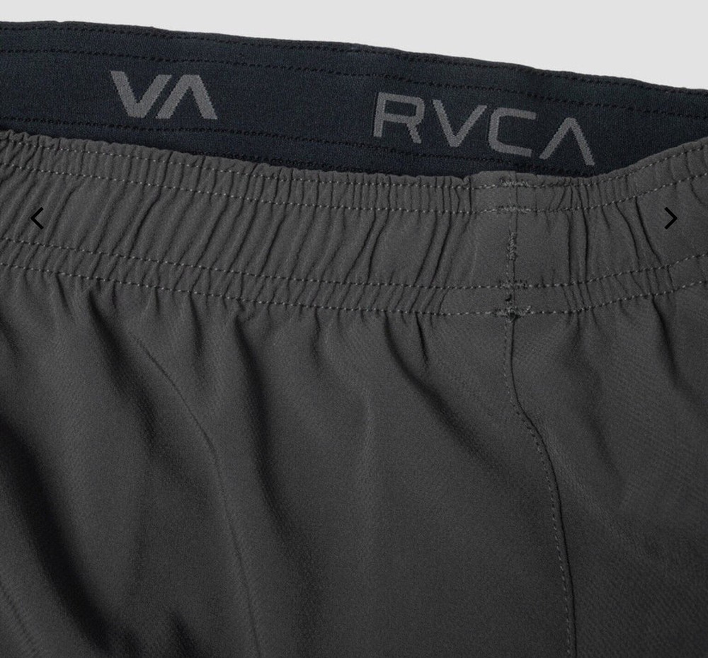 RVCA Yogger Stretch Athletic Shorts - SLATE