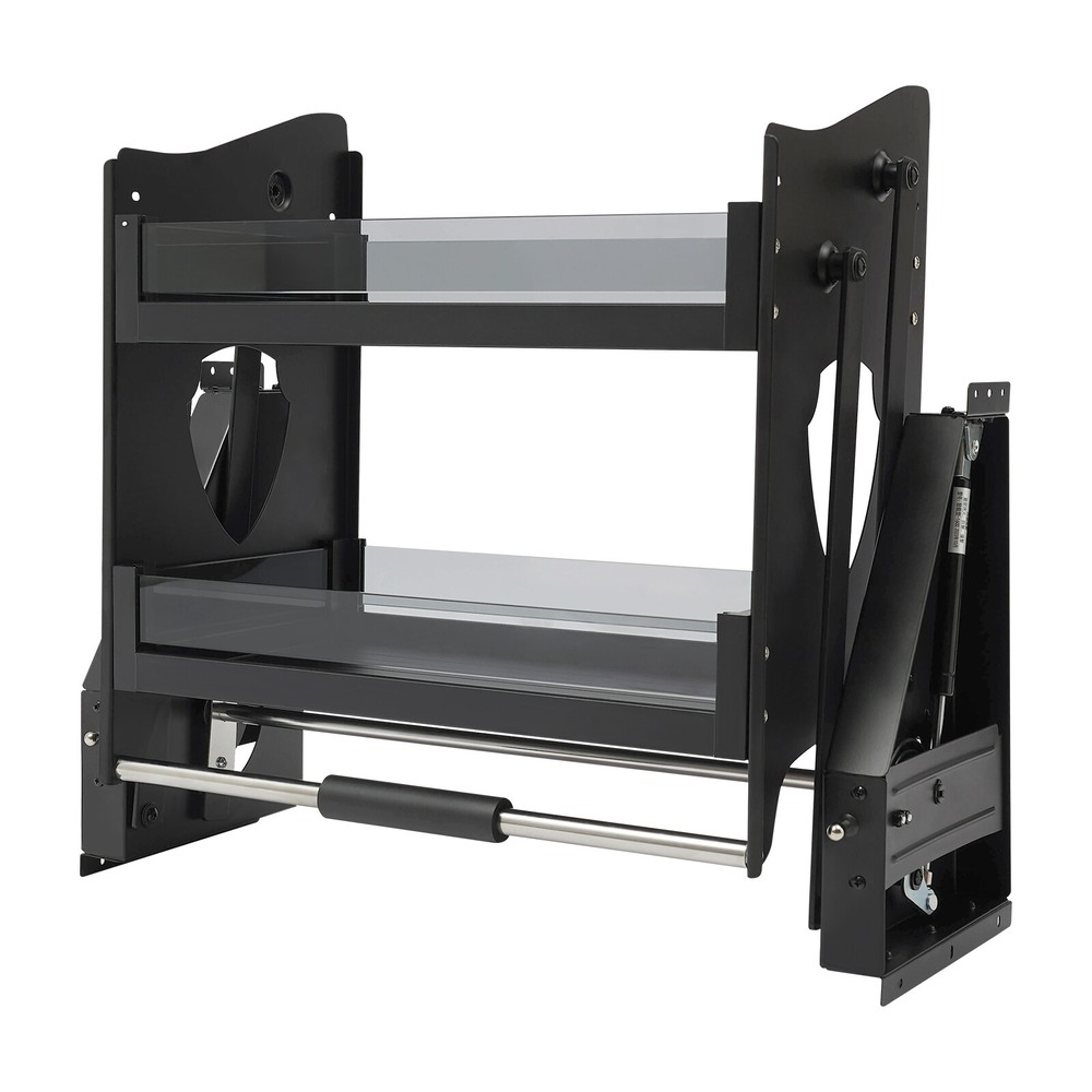 Pull Down Shelf Upper Kitchen Wall Cabinet Storage Organizer (24inch Cabinet)