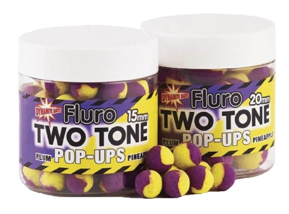 Boilies Fluro 2 Tone Plum & Pineapple Dynamite Baits