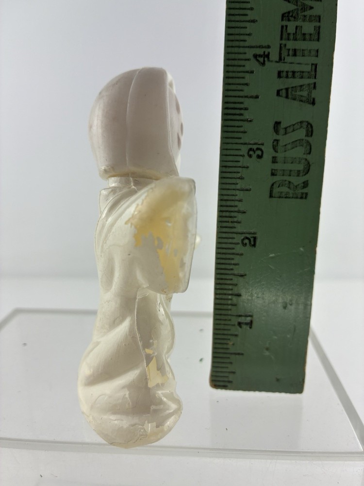 Vintage Plastic GHOST HALLOWEEN CANDY Container Blow Mold