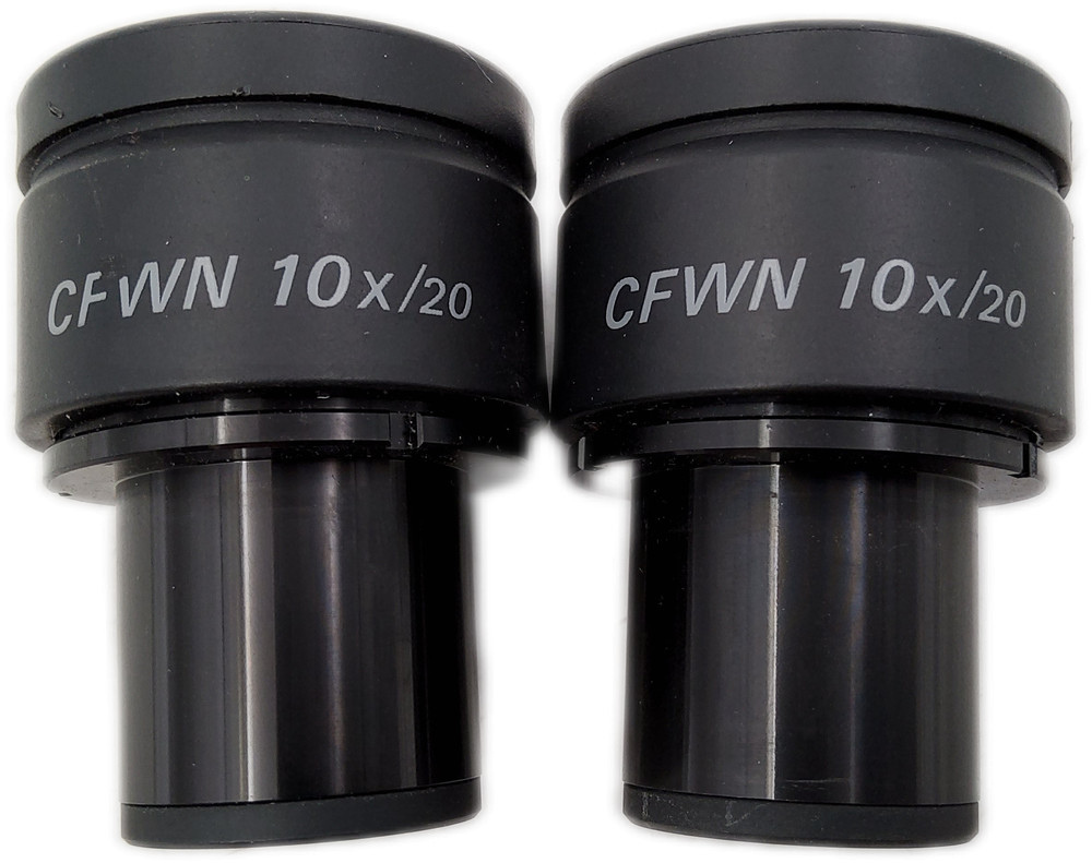 Nikon CFWN 10x/20 Eyepiece Ocular Lens Pair for Microscope