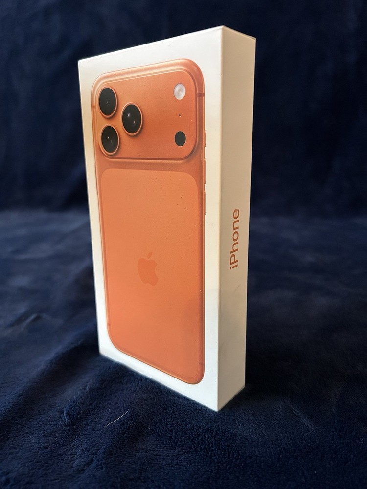 iPhone 17 Pro Max BOX  Only- Cosmic Orange