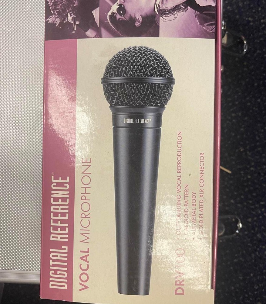 Digital Reference Drv100 Mic Cardioid Handheld Microphone