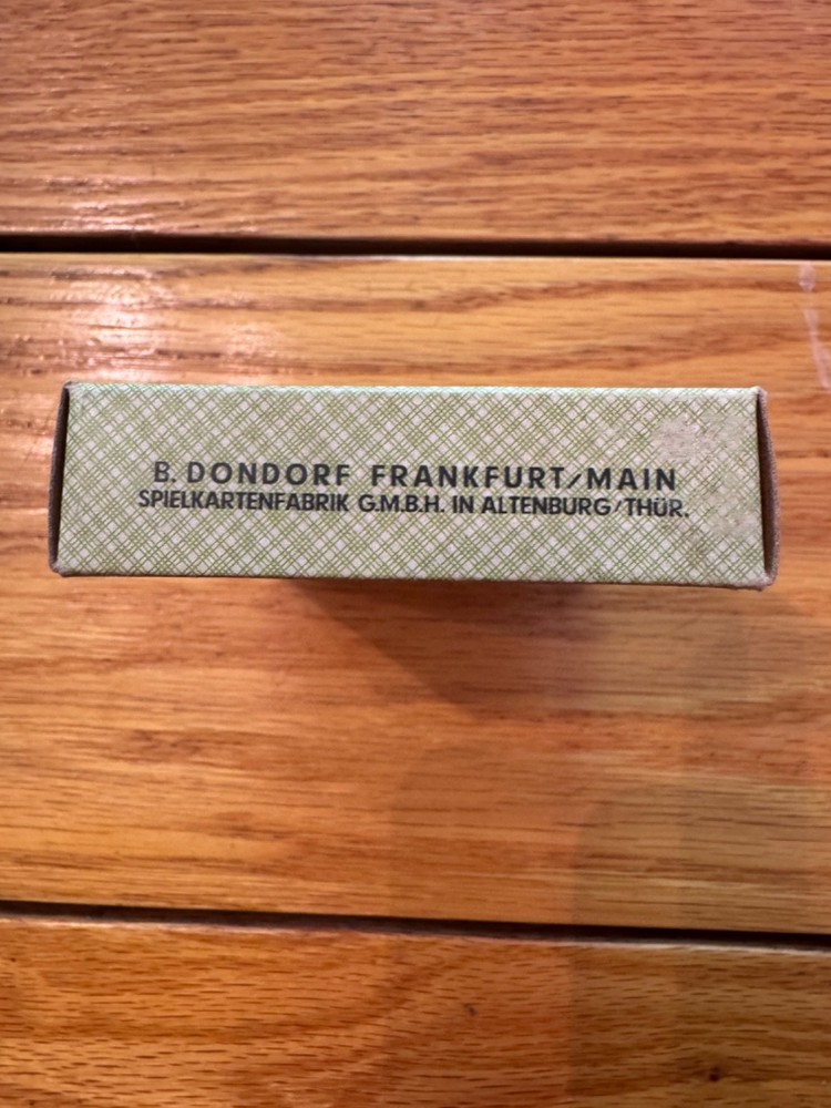 WWII GERMAN ORIGINAL PLAYING CARDS