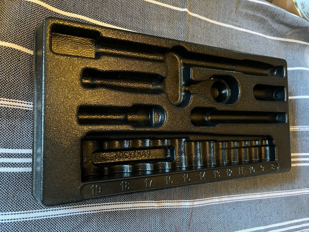 Snap On Starter Socket Set Storage Durable Tray