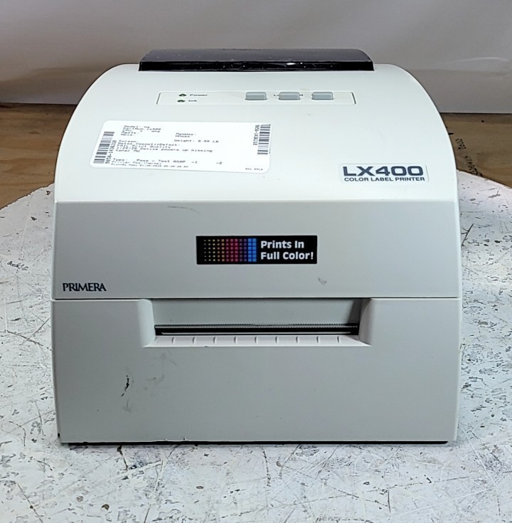 PRIMERA LX400 Color Inkjet Label Printer SEE NOTES