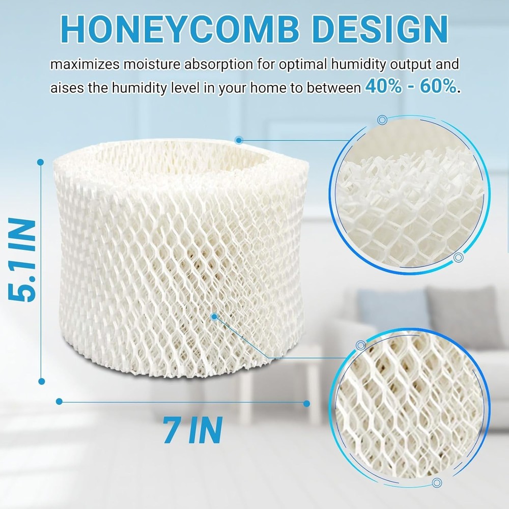 Humidifier Filter Replacement Pack for Honeywell 4 Pack Water Filters