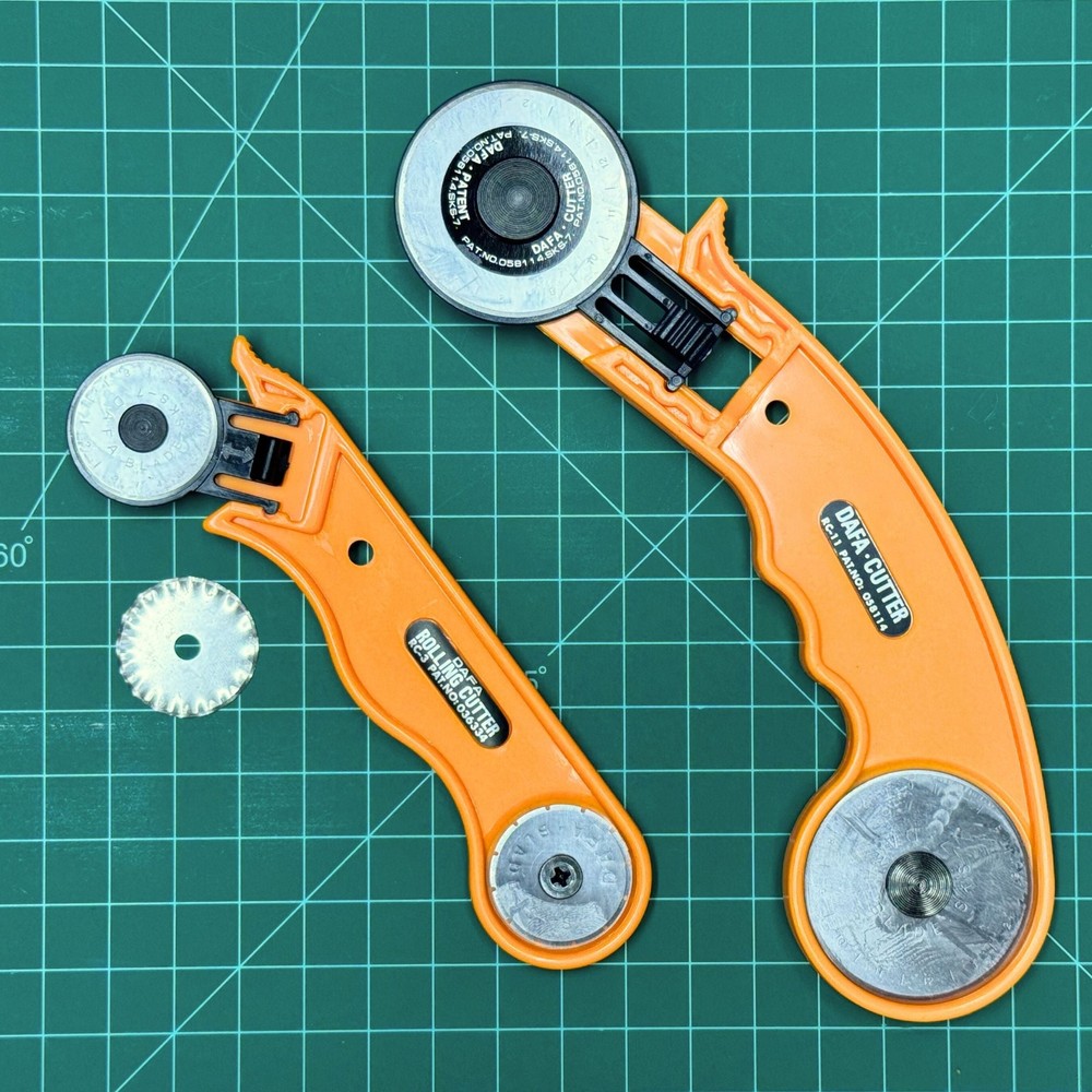 Rotary Cutter Roller for Cutting Fabric, Leather, Paper - Multi-Layer Use