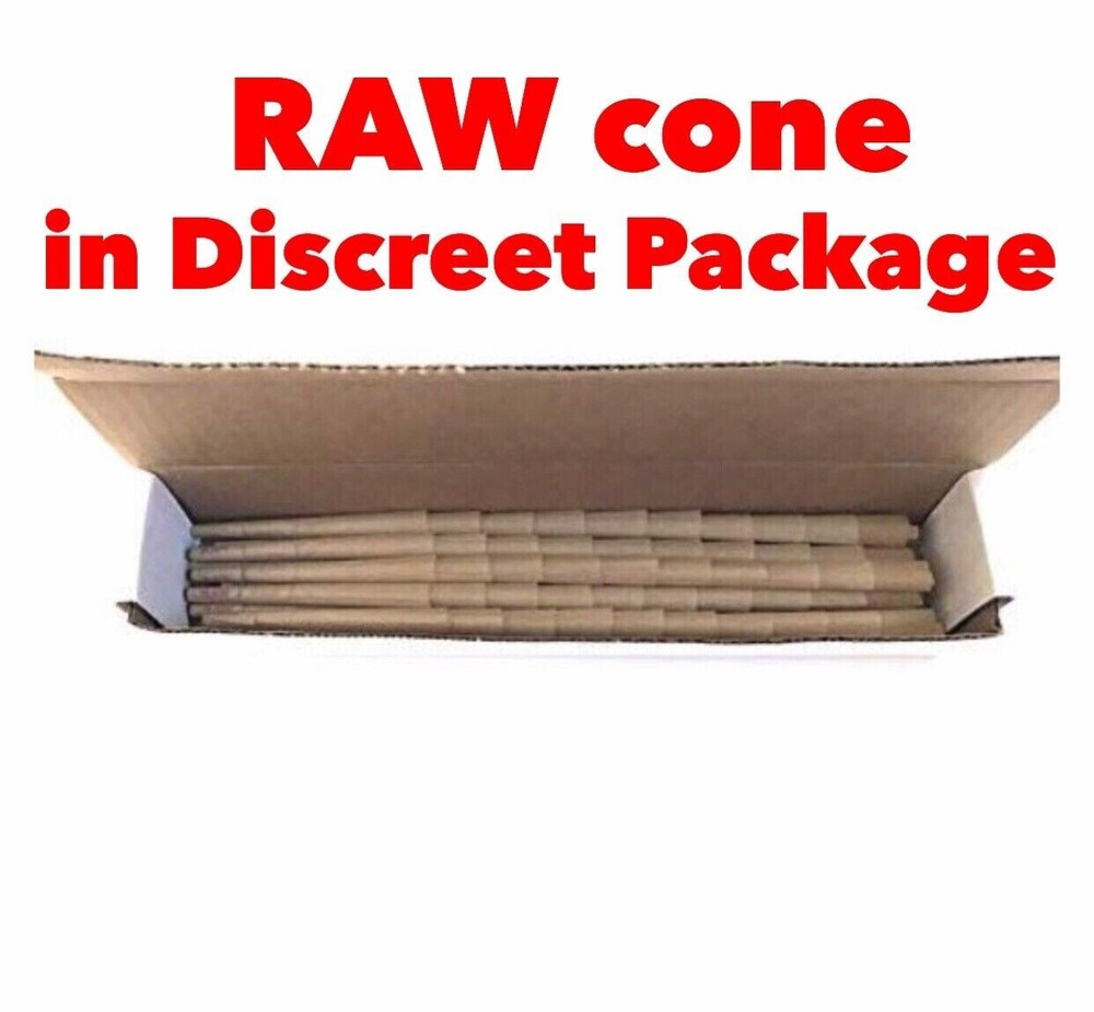 Authentic RAW Classic King Size Pre-Rolled Cones 100 Pack & Clipper Lighter US