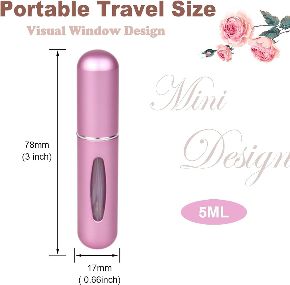 Travel Mini Perfume Refillable Atomizer Container, Portable , Travel Size , Scen