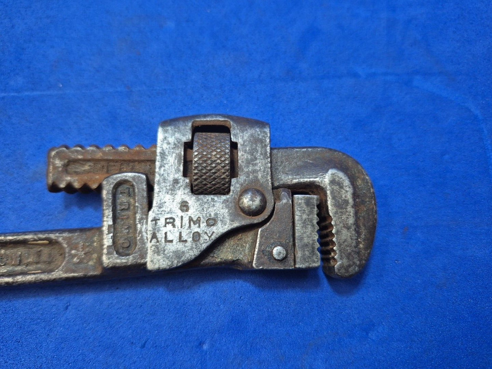 Oswego Tool Co. and Trimo 6 Inch Pipe Wrenches