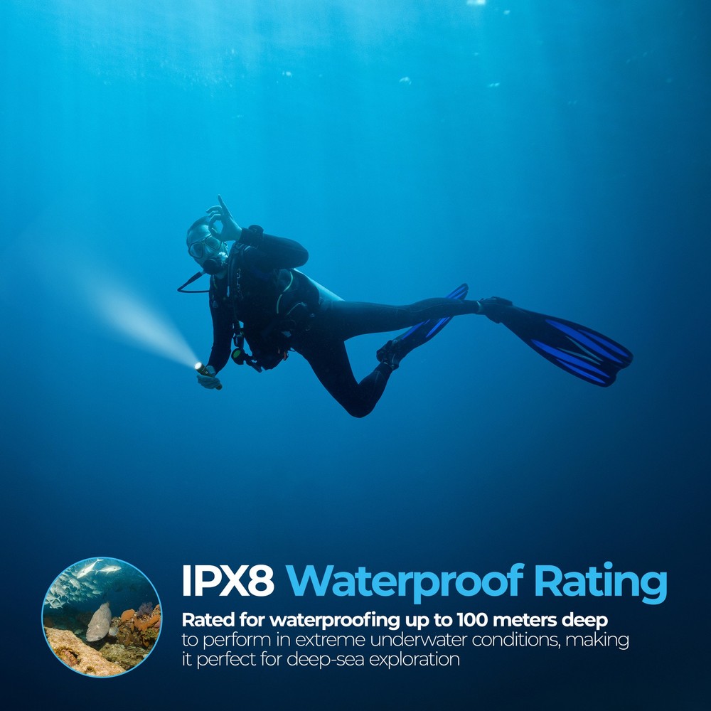Blue Reef 1200 Lumens Dive Light