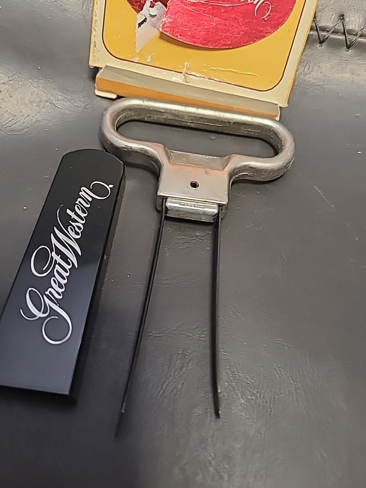VINTAGE Great Western CORK PULLER With Original Box
