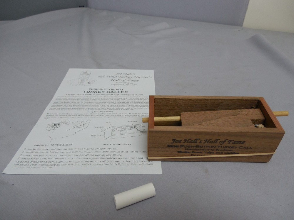 Mini Push button Turkey call