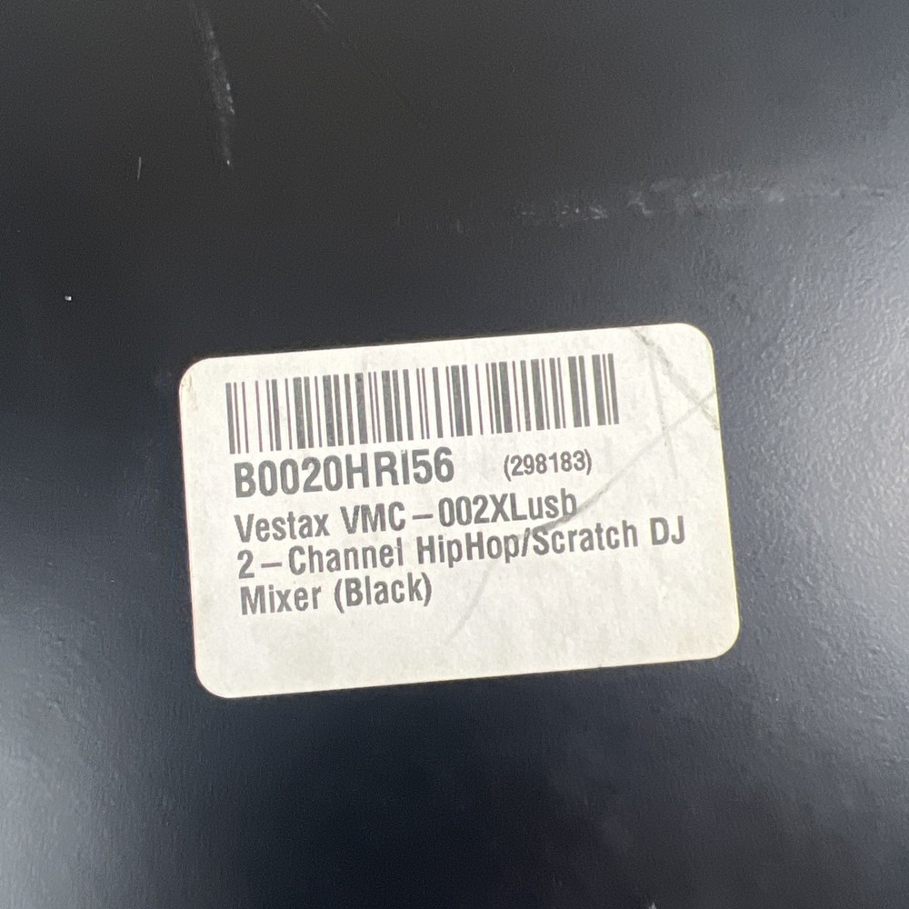 Vestax VMC-002XLU DJ Mixer - * AS IS / UNTESTED - READ FULLY - SAME DAY SHIP