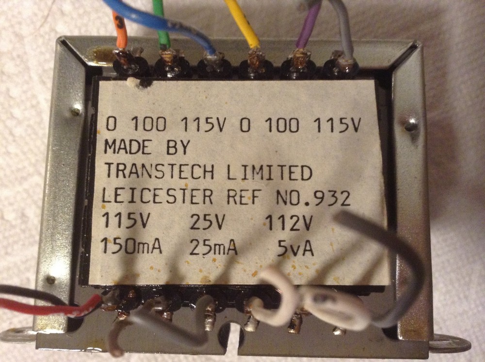 Transtech Limited Leicester 932 Transformer