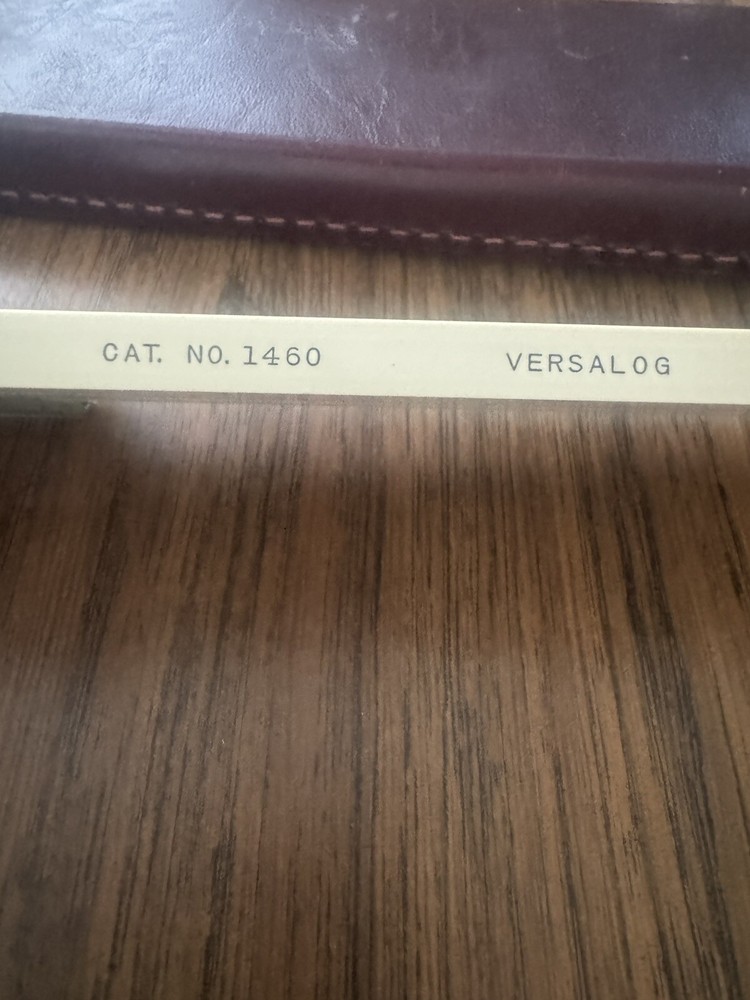 Frederick Post Co. Versalog 1460 Hemmi Slide Rule w/Leather Case