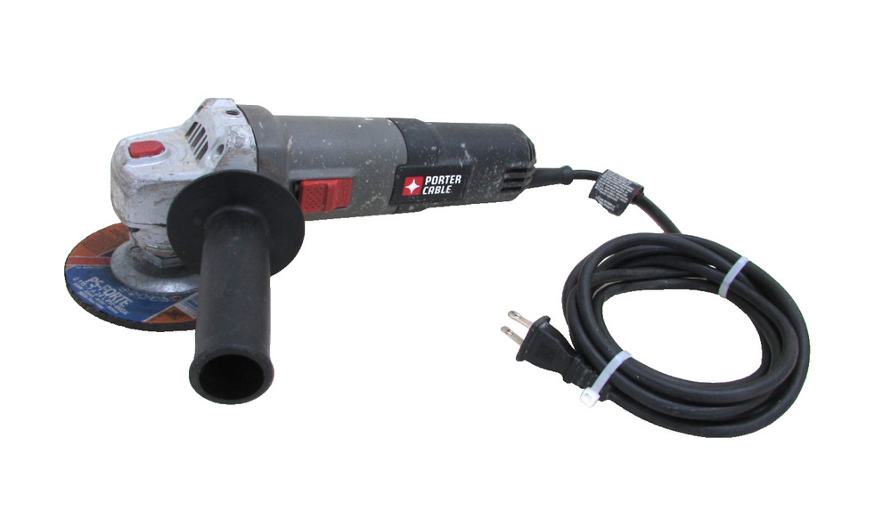 PORTER CABLE TOOLS 4-1/2” ANGLE GRINDER PC60TAG w/ SIDE HANDLE