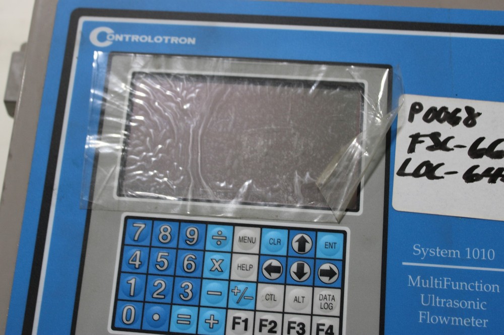 NEW CONTROLOTRON SYSTEM 1010 MULTI-FUNCTION ULTRASONIC FLOWMETER